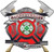 Safety Officer Firefighter Fire Rescue Decal - 4 inch h - REFLECTIVE