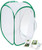 Restcloud Insect and Butterfly Habitat Cage Terrarium - Pop-up 23.6 Inches Tall (White)
