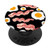 Bacon And Eggs Pattern Bacon Lover Gift PopSockets PopGrip Swappable Grip for Phones  and  Tablets