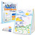 Tabletop Dry Erase Easel  and  Whiteboard  Double Sided Magnetic Desktop Easel for Teachers and Kids  Dry Erase Board Includes Markers for Drawing