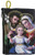 Venerare Embroidered Rosary Pouch  Large Holy Family