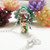 Girls Fairy Necklace Pixie Dust Charm Necklace Flower Necklace Kids Jewelry Flower Girls Necklace Birthday Party Jewelry Fairy Garden