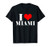 I Love Miami T Shirt  I Heart Miami Tee Florida Shirt