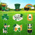 KUUQA 9Pcs St. Patricks Day Yard Signs with Stakes Shamrock Yard Sign for Outdoor Green Party Decorations Irish Saint Patricks Day Decorations