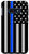 Galaxy S10e Thin Blue Line American Flag USA Police Dog K9 Back Matter Case
