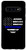 Galaxy S10 Thin Blue Line Flag Love Heart Support Police Case