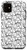 iPhone 11 Cute Cat Faces Animal Line Art Illustration Pattern Art Case