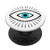 Black Evil Eye White PopSockets PopGrip Swappable Grip for Phones  and  Tablets