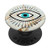 Black Evil Eye White PopSockets PopGrip Swappable Grip for Phones  and  Tablets