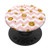 Cute Polka Dot Lines Pink ZigZag Stripes Pattern PopSockets PopGrip Swappable Grip for Phones  and  Tablets