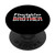 Firefighter Brother Vintage Thin Red Line Fireman Gift PopSockets Grip and Stand for Phones and Tablets