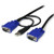 StarTech.com Ultra Thin USB VGA 2- Inch-1 KVM Cable (SVECONUS10)