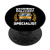 Funny School Bus Driver PopSockets Grip and Stand for Phones and Tablets
