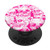 pink floral Skulls skeleton halloween PopSockets PopGrip Swappable Grip for Phones  and  Tablets