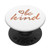 Rose Be Kind White PopSockets PopGrip Swappable Grip for Phones  and  Tablets