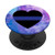 Thin blue line womens heart purple blue police officer cop PopSockets PopGrip Swappable Grip for Phones  and  Tablets