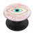 Yellow Evil Eye Pink White PopSockets PopGrip Swappable Grip for Phones  and  Tablets