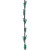 100-Count Green Christmas Garland Mini Light Set 9ft Green Wire