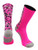 TCK Digital Camo Crew Socks  Neon Pink Large