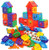 DEJUN Interlocking Building Blocks for Kids Babies and Toddlers STEM Educational Toys  66 PCS