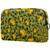Small Makeup Bag for Purse Travel Makeup Pouch Mini Cosmetic Bag for Women Girls Flowers