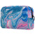 Small Makeup Bag for Purse Travel Makeup Pouch Mini Cosmetic Bag for Women Girls Pink blue