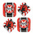 Ninja Party Supplies - Ninja Warrior Paper Dessert Plates and Beverage Napkins  Serves 16