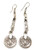 Vintage Statement Drop Dangle Earrings Bohemian National Style Hollow Water Drop Heart Shaped Alloy Long Boho Dangle Earrings for Women Girls