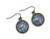 Van Gogh Almond Blossom Handmade Dangle Earrings