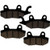 Caltric Brake Pads Compatible With Yamaha Rhino 450 Yxr450 2006-2009 Front Brake Pads Caltric Brake Pads Compatible With Yamaha Rhino 450 Yxr450 2006-2009 Front Brake Pads