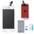 URSEND for iPhone SE LCD Touch Screen Display Digitizer Screen Replacement Assembly White with Repair Tools