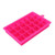 litu Ice moulde 24 Grid Ice Cube Mold Silicone Ice Cube Tray Square Ice Tray Mold Easy Release Silicone Ice Cube Maker Bar Kitchen Accessories Silicone ice Tray Mold  Color  Pink