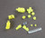 for Nintendo DS Lite NDSL Controller A B X Y and L R D Pad Cross Button Full Buttons Set Replacement Part Yellow