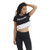 Reebok Training Essentials Linear Logo Short Sleeve Crop Top Black S