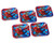 American Greetings Spider-Man 2 40-Count Dessert Square Plate Small, Dessert Plates