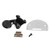 Yuehuam 4pcs Set Sewing Presser Foot Plate Feed Sewing Singer Part Repacement Parts for Sewing Machine
