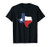 Texas Tshirt Women Men   Texas State Lone Star Flag Map T-Shirt