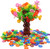 Xiangtat 500 Piece Interlocking Plastic Disc Set   A Creative and Educational Alternative to Building Blocks   Tested for Childrens Safety   A Great STEM Toy for Both Boys and Girls