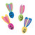 Fun Express - Bunny Ear Missiles  2 Dz  for Easter - Toys - Vehicles - Missiles  and  Launchers - Easter - 24 Pieces