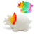 Kids Dinosaur Night Light Touch Color Changing LED Nursery Lamp with Timer Rechargeable Night Light Lamp for Children Boys Girls Bedroom