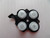 Silver Right Button Key Pad Set for Sony PSP 3000 Slim Console Replacement Repair Part
