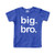 Big Brother Shirt Big bro Shirt Big Brother Announcement Shirt Big Brother t Shirt Toddler  Charcoal Blue 2T