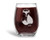 Oh for Fox Sake Laser Etched Stemless Wine Glass Gift for Women - 21 oz