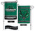 Binghamton University Bearcats 12.5  x 18 inch Double Sided Yard and Garden College Banner Flag is Printed in The USA