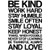 My Vinyl Story Be Kind Work Hard Stay Humble Wall Decal Inspirational Wall Decal Motivational Office Decor Quote Inspired Motivated Positive Wall Art Vinyl Gym Sticker School Classroom Decor