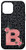 iPhone 12 Pro Max Black Leopard Cheetah Letter B Initial Monogram Pink Rose Case