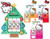 Softlips Limited Edition Hello Kitty Christmas Tree and Fruit Variety Lip Balm Set  6 Flavors
