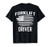 Forklift Driver American Flag Apparel - Funny Gifts T-Shirt