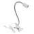 Desk Lamp with Clip Tattoo LED Light Lamp 360  Flexible Gooseneck Lamp for Permanent Makeup Lip Eyebrow Tattoo Skincare Beauty Manicure Salon Eyelash Extension US