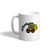 Ceramic Coffee Mug 11 Ounces Cement Breaker White Tea Cup Trucks Design Only